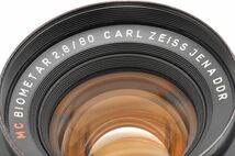 CARL ZEISS JENA DDR BIOMETAR 80mm F2.8 MC PENTACON SIX TL カール ツァイス イエナ ＤＤＲ ビオメター ＭＣ 80/2.8 ペンタコン シックス_画像2