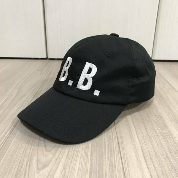 新品brooks brothers black bb b.b. CAP 40th 40周年 限定 ロゴ ブルックスブラザーズ メンズ ベースボール キャップ 帽子 ブラック 刺繍