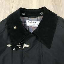 美品 Barbour Steven Alan Fireman JACKETバブアー スティーブンアラン 別注 ファイヤーマン ジャケット コート コーデュロイ ナイロン_画像6