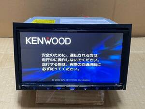 KENWOOD MDV-S707 彩速ナビ 2020年製 フルセグ Bluetooth USB x2 DVD SD 動作ok 新品プリントアンテナ付き