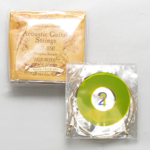 新品 アコギ弦 ARIA AGS-200XLバルク品 エクストラライトゲージ