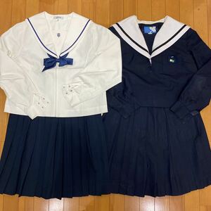 1 5 9 コスプレ衣装 夏服 冬服 制服 上下セット 校章付き リボン付き バッチ付き 大垣商業