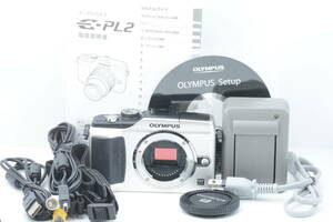 ★極上品★OLYMPUS PEN E-PL2 オリンパス ミラーレス一眼レフ　ボディ　シャンパンゴールド　＃L892＃898