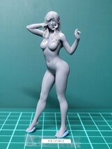 ★NEW！（0390）8K光造形プリント品 『 Yuko Short Cheonhsam マネキンnude_Ver』 ／≒S:1/20／レジンフィギュア★シタデルカラーの練習用_画像1