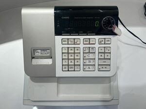 カシオ/CASIO レジスター SE-S10 WH ホワイト動作確認済 W330xD360xH188 店舗用品 