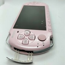 ソニー SONY PSP 3000 本体 ブロッサム・ピンク ゲーム機 プレイステーション ポータブル ジャンク UMD ソフト メモリースティック デュオ_画像4