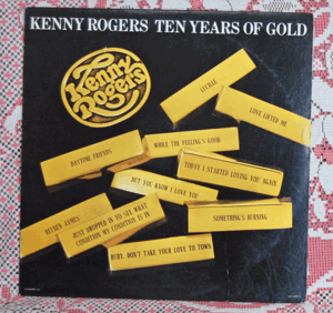 LP●ケニー・ロジャース　KENNY ROGERS/ TEN YEARS OF GOLD 栄光の10年/UA-LA835-H