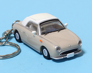 ★☆NISSAN Figaro☆ニッサン フィガロ☆FK10☆トパーズミスト☆ミニカー☆キーホルダー・アクセサリー☆★