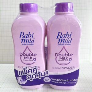 大容量ベビーパウダーBabi mild Natural ’N Mild Double Milk Protein Plus 