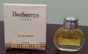 【3812】 1円出品 Burberrys バーバリーズ バーバリーライト オード トワレ 5ml パルファム 香水 残量不明 ジャンク 現状品 2点まで同梱可