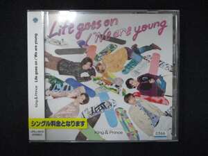 989 レンタル版CDS Life goes on/We are young/King & Prince 0366