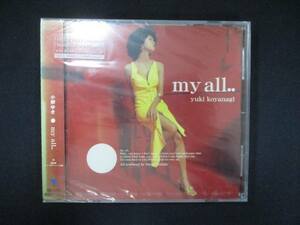 1012 未開封CD my all../小柳ゆき ※ワケ有