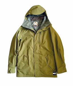 美品!! 名作!! BURTON RADIAL GORE-TEX MB JACKET バートン ラディアル ゴアテックス ナイロンジャケット サーモライト 中綿 カーキ size M