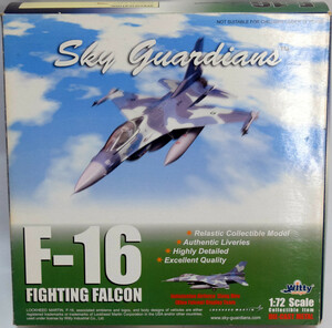【未使用品】[ウイッティウイングス] 1/72 Sky guardians F-16 FIGHTING FALCON ファイティングファルコン