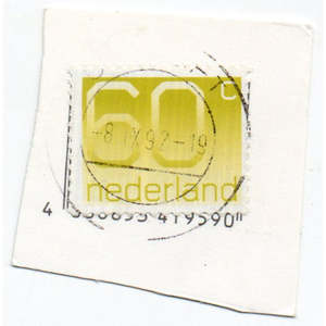 使用済切手 オランダ 0614