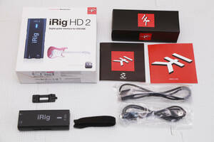 IK Multimedia iRig HD2 オーディオインターフェース iOS等モバイルインターフェイス