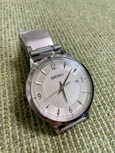 美品　送料無料　参考価格23800円　SEIKO セイコー SGEH83P1 SGEH83 クラシック CLASSIC メンズ 　電池交換済　社外ベルト