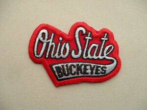 80s オハイオ州立大学バックアイズOhio State Buckeyesパッチ ワッペン/patchアメフトNCAAフットボール カレッジ米国アメリカFOOTBALL V199