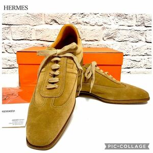 ★エルメス★未使用★ 27cm HERMES スエードスニーカー