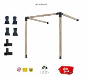 DIY bracket kit D type pergola kit pergola gazebo garden garden outdoor . woe sunshade shell ta- camp enduring . rust prevention processing 