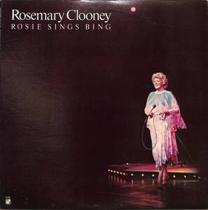 A00582426/LP/ローズマリー・クルーニー「Rosie Sings Bing(1978年：CJ-60)」