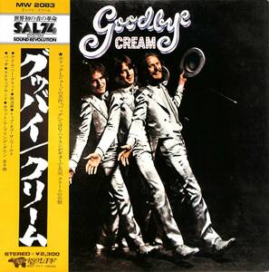 A00585300/LP/クリーム (CREAM・エリック・クラプトン)「Goodbye (1974年・MW-2083・ブルースロック・ハードロック・サイケデリックロッ