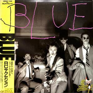 A00584670/LP/RCサクセション(忌野清志郎・仲井戸麗市)「Blue (1981年・28MK-0021・MOJO CLUB三宅伸治コーラス参加・ロックンロール)」