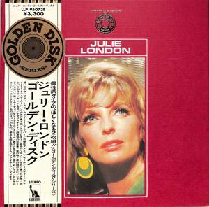A00585001/LP2枚組/ジュリー・ロンドン「ゴールデン・ディスク(1970年：LLP-95073B・ヴォーカル)」