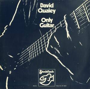 A00581388/LP/デイビット・カリー (DAVID QUALEY)「Only Guitar (1975年・SF-5003・アコースティック)」