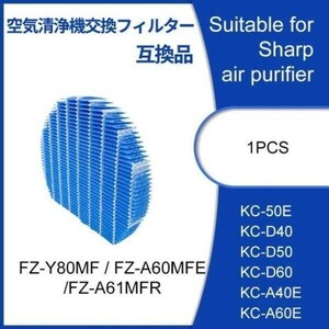 ①FZ-Y80MF(1枚) シャープ　加湿空気清浄機用 加湿フィルター 交換 2