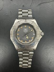 TAG HEUER タグホイヤー 932.206 プロフェッショナル 3000 SS グレー文字盤 クオーツ メンズ腕時計