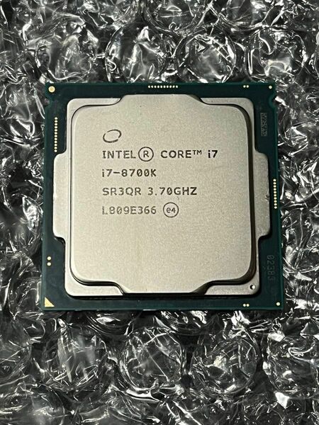 CPU Intel インテル　Core i7 8700k 3