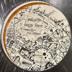 Secede - Vega Libre EP / The OrbやThe Future Sound Of Londonの諸作を彷彿させるレア・シングル！