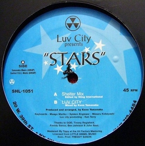Luv City - Stars / Nick The Recordもプレイした、ドリーミーなハウス・チューン！