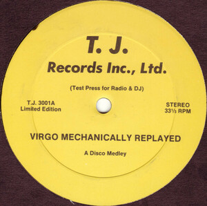 Virgo / Convertion - Mechanically Replayed / Let's Do It / Mechanically ReplayedはTimmy Regisfordもヘヴィー・プレイした裏名曲！