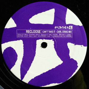 Recloose - Can't Take It (Remixes) / DJ Hikaruもよくプレイしていた、Matthew Herbertによるリミックスも収録！