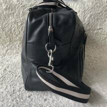 1円〜 極美品 BALLY バリー メンズ ビジネス　2way ボストンバッグ ショルダー トレスポ 大容量 レザー 本革 出張 旅行 キャリー 斜め掛け_画像4