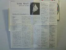 TOM WAITS トム・ウェイツ　　 / 　　ASYLUM YEARS アサイラム・イヤーズ 　　 BEST盤！　　ライナー・対訳付！_画像8