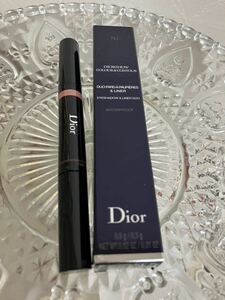 DIOR Dior Dior shou color & navy blue toe ru Duo 757