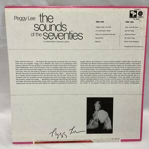 □洋楽LP Peggy Lee/the sounds of the seventies US盤の画像2