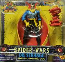 '96 TOYBIZ『SPIDER-MAN SPIDER-WARS』DR. STRANGE アクションフィギュア ドクター・ストレンジ MARVEL_画像2