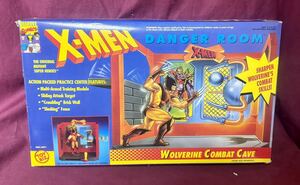 '93 TOYBIZ『X-MEN』DANGER ROOM プレイセット WOLVERINE COMBAT CAVE ウルヴァリン MARVEL COMICS デンジャールーム