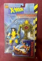 '97 TOYBIZ『X-MEN』ROBOT FIGHTERSアクションフィギュア 全5種セット MARVEL WOLVERINE GAMBIT STORM JUBILEE CYCLOPS_画像2