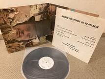 ■日本初回盤LP◆見本盤白レーベルpromo◆デイヴ・メイソン／アローン・トゥゲザー ◆Dave Mason　SR-465　トラフィック　デイブ・メイスン_画像3