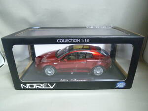  Norev 1/18 Alpha Romeo blur la metallic red Alfa Romeo Brera NOREV