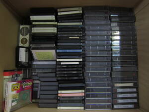 ジャンク扱い【中古テープ 色々 まとめ売り 約20kg】カセットテープ ビデオテープ miniDV マイクロ 歌