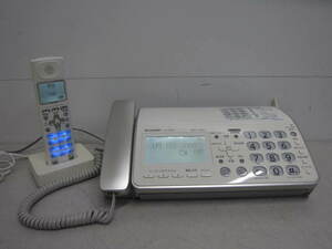 SHARP シャープ デジタルコードレスファクシミリ UX-600CL 子機JD-KS200 FAX 電話機 通信機器 受信・発信・コピー確認済