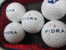 ♪♪【おしゃれな一品！】人気ゴルフブランド　ＦＩＤＲＡ/フィドラ ゴルフボールケース ネイビー♪♪_画像6