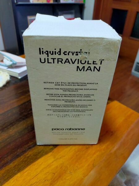 paco rabanne urtra violet man 100ml 香水