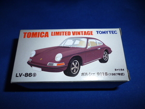 トミカ　リミテッドヴィンテージ　LV-86g　ポルシェ911S(1967年式)